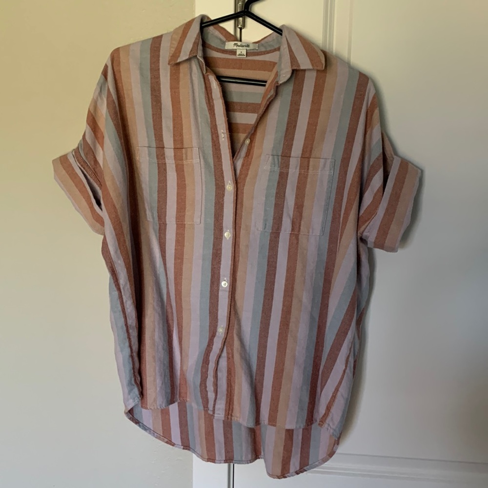Madewell button up tunic